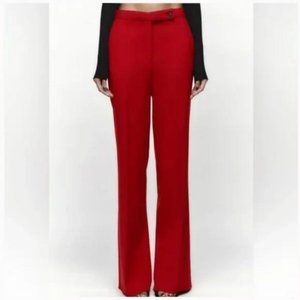 ZARA LIMITED EDITION LOW RISE RED PANT YOU CANNOT MISS